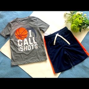 Carter’s Boy’s T- Shirt & Shorts 2 pc Set